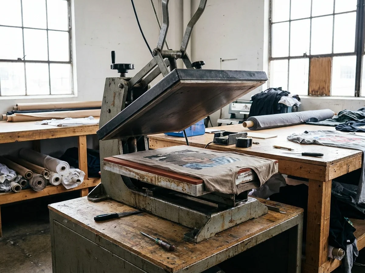 A heat press used for decoration