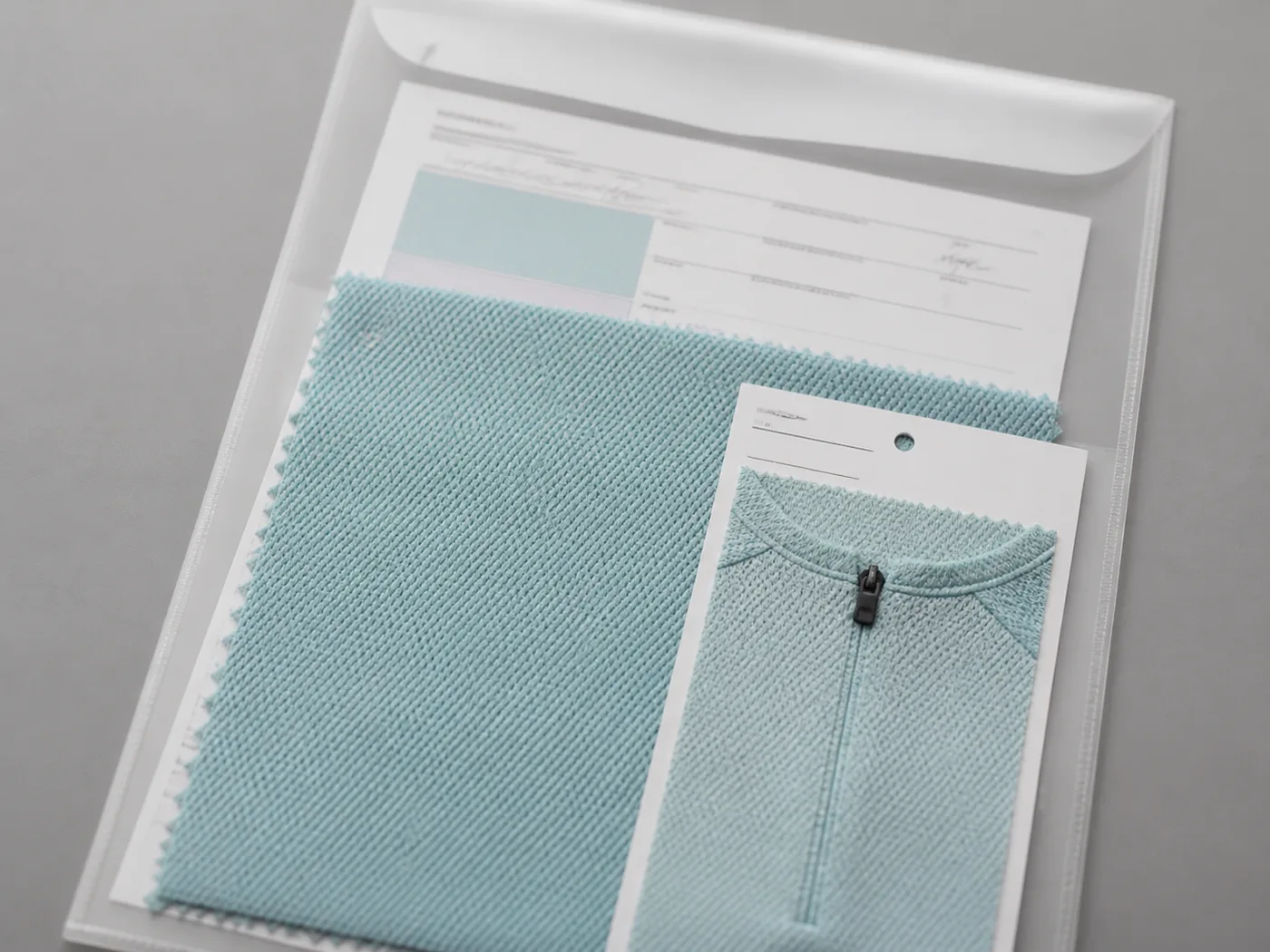 Approved fabric and sample reference kept on file