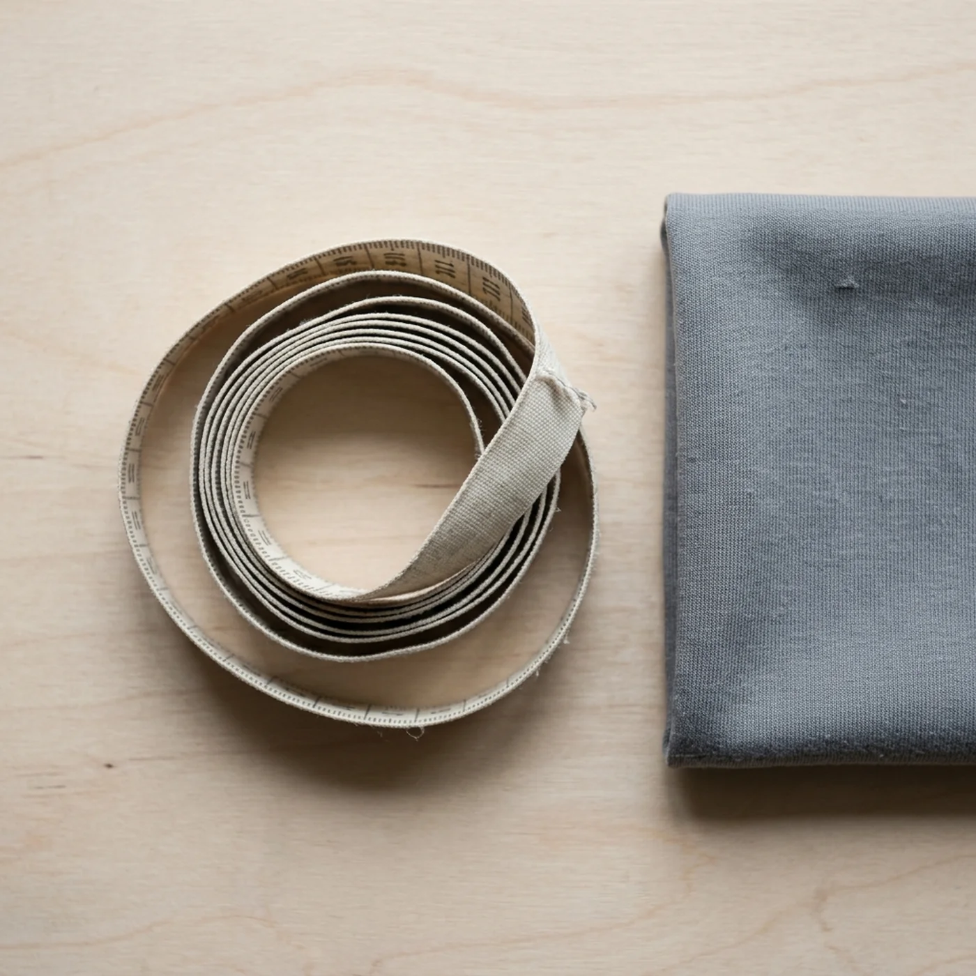 A tailor's tape measure, the instrument behind a self-reported club size list